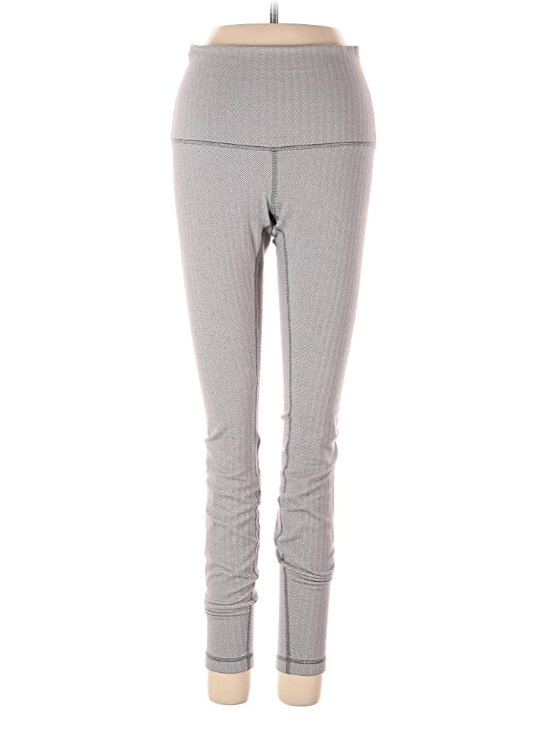 Pre-owned Lululemon Athletica Active Pants In Gray