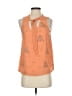 Akemi + Kin 100% Polyester Orange Sleeveless Blouse Size XS - photo 1