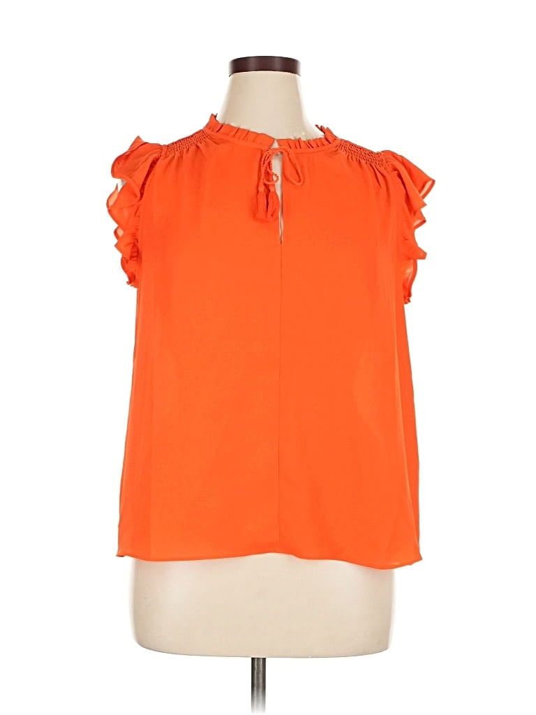GAP Pre-owned Sleeveless Blouse In Orange