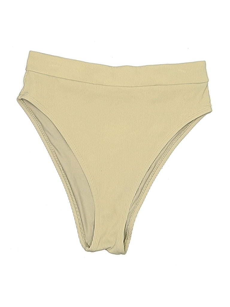 Pre-owned Aerie Swimsuit Bottoms In Brown
