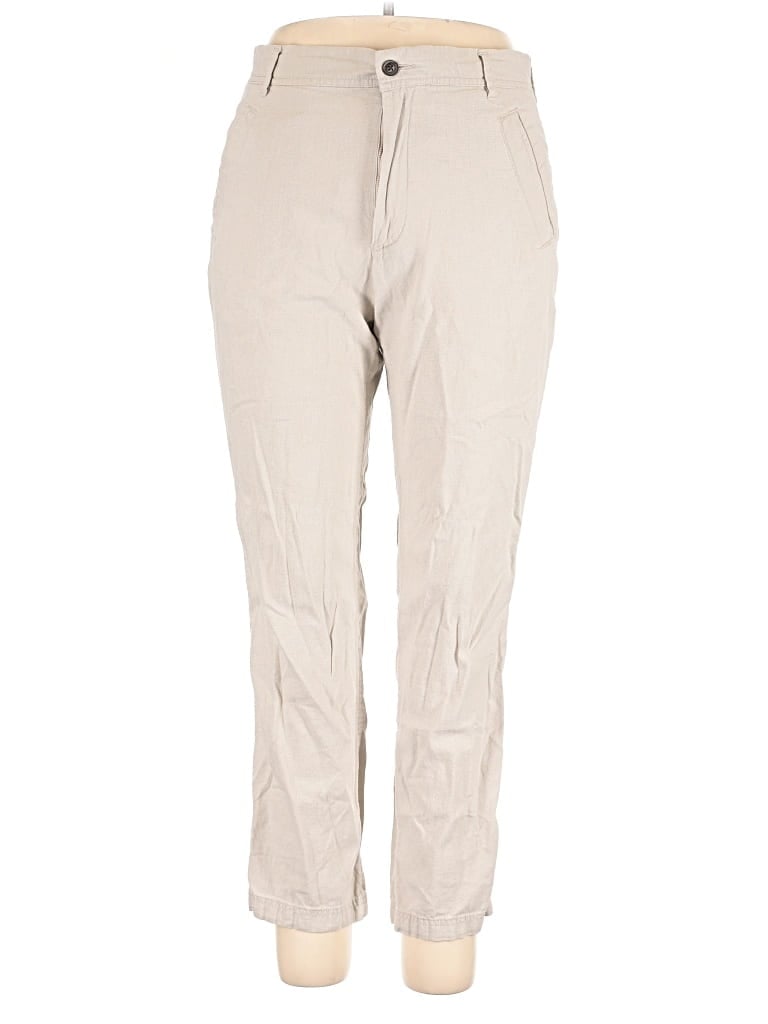 Pre-owned M&s Khaki Pant In Brown