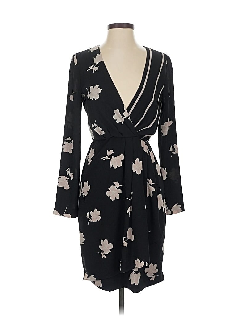 Pre-owned Slate & Willow Cocktail Dress In Black