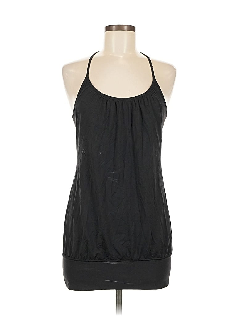 Pre-owned Lululemon Athletica Active Tank Top In Black