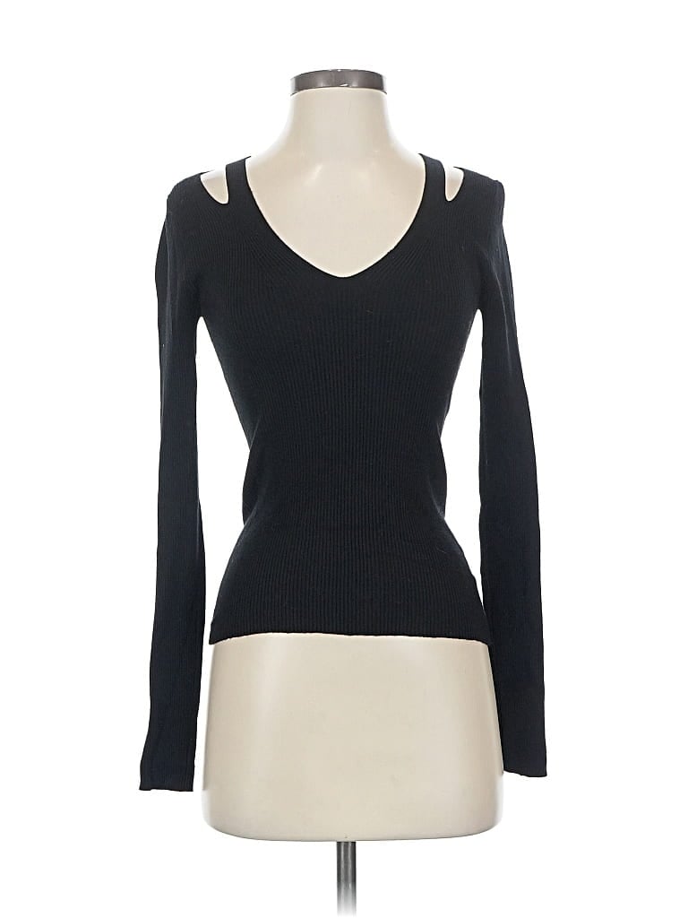 Pre-owned Express Cardigan Sweater In Black