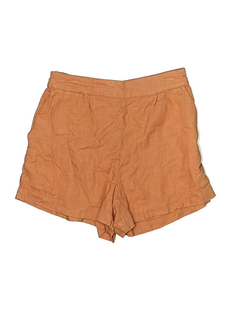 ABERCROMBIE & FITCH Pre-owned Khaki Shorts In Orange