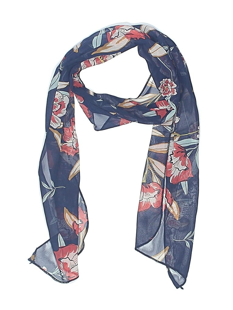 Pre-owned Unbranded Scarf In Blue