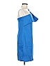 Halston Heritage 100% Polyester Blue Cocktail Dress Size 6 - photo 4