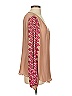 Chelsea Flower 100% Silk Tan Blouse Size S - photo 4