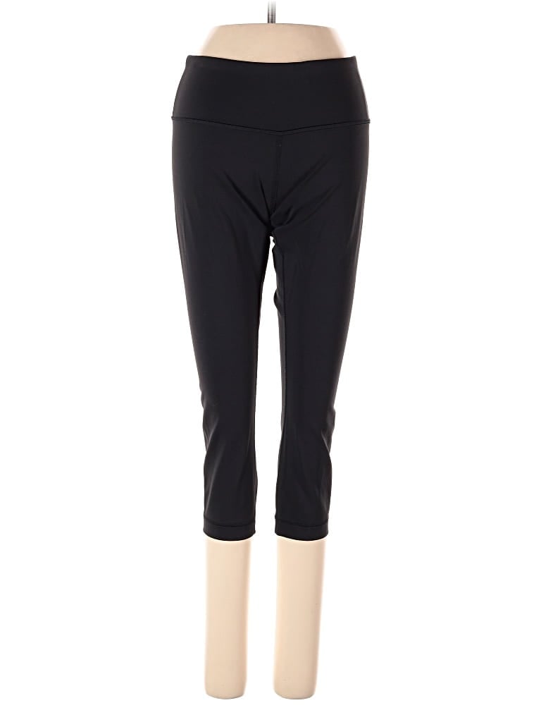 Pre-owned Lululemon Athletica Active Pants In Black