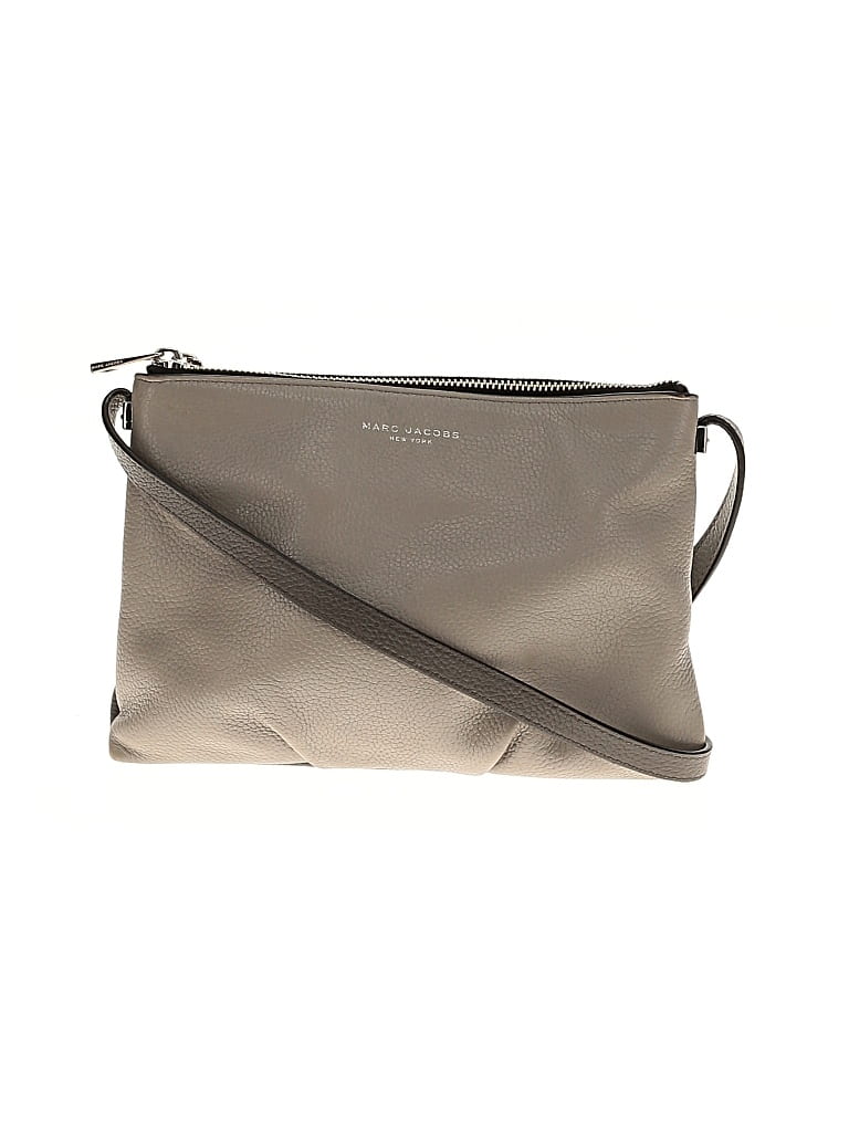 Pre-owned Marc Joseph New York Crossbody Bag In Gray