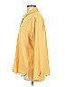 J.Jill 100% Polyester Color Block Yellow Long Sleeve Blouse Size L - photo 5