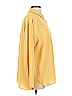 J.Jill 100% Polyester Color Block Yellow Long Sleeve Blouse Size L - photo 4
