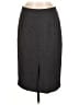 AK Anne Klein Tweed Gray Formal Skirt Size 8 - photo 2