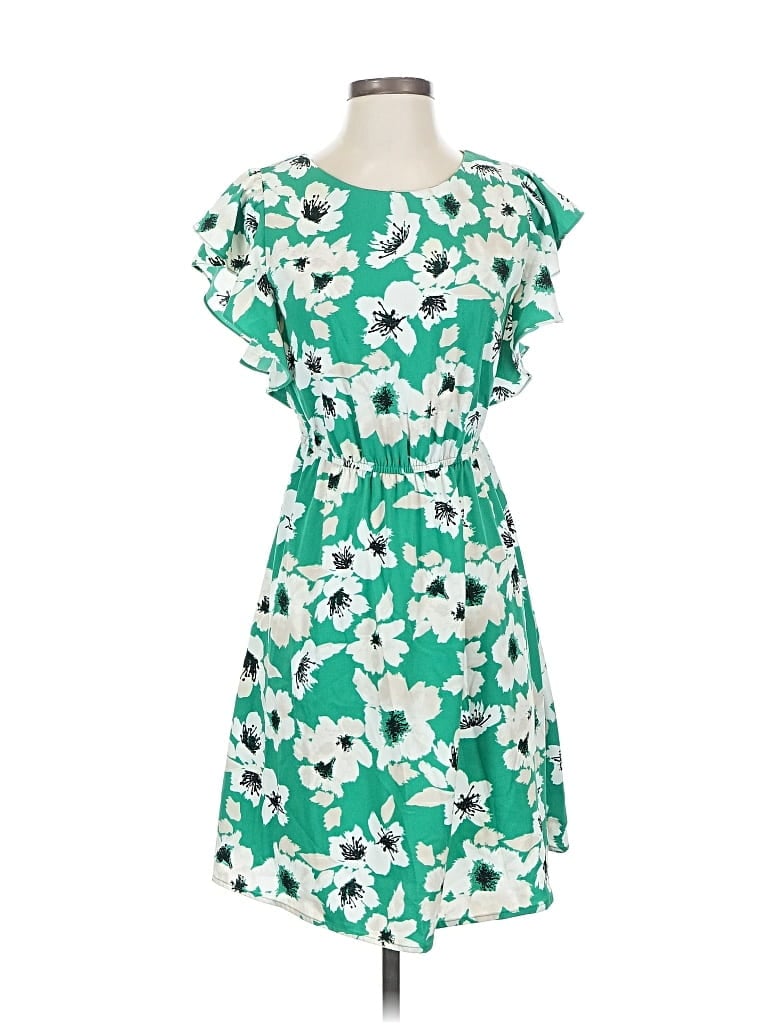 Pre-owned Merona Casual Dress In Green