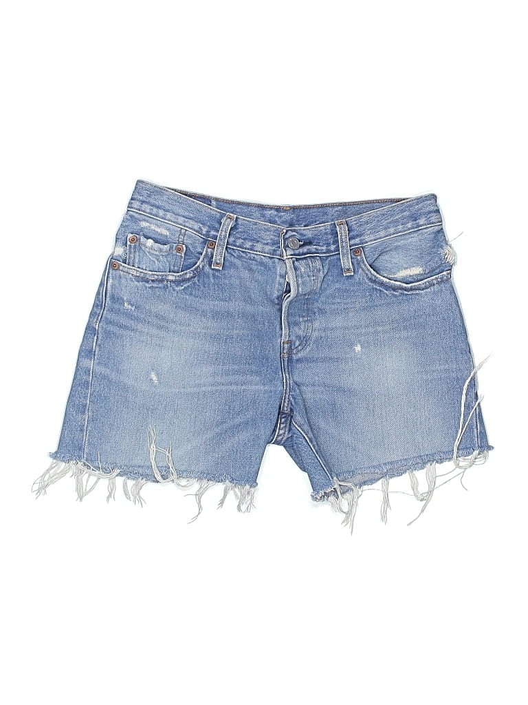 Pre-owned Levi's Denim Shorts In Blue