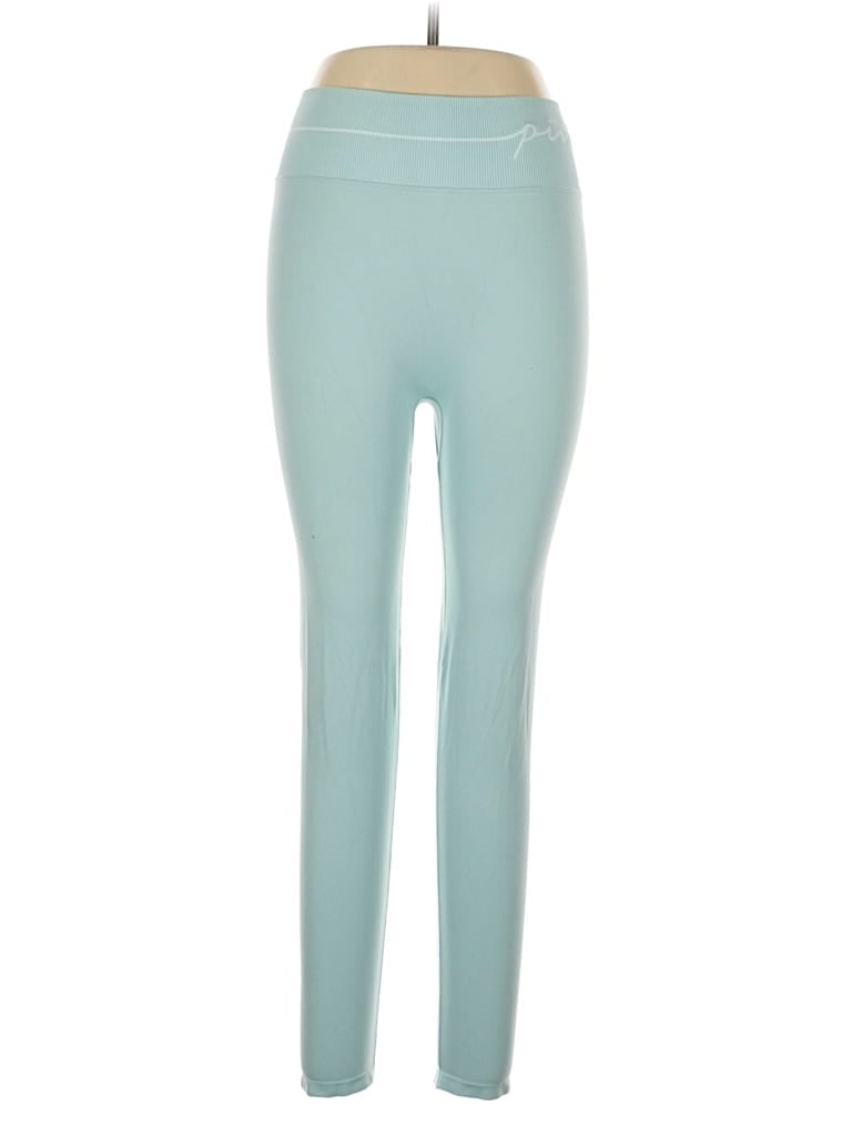Pre-owned Victoria's Secret Pink Active Pants In Blue