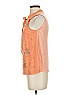 Akemi + Kin 100% Polyester Orange Sleeveless Blouse Size XS - photo 5