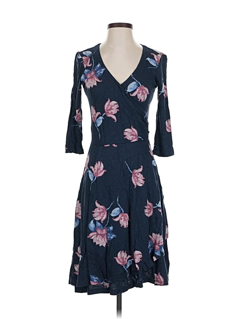 Pre-owned Fat Face Casual Dress In Blue