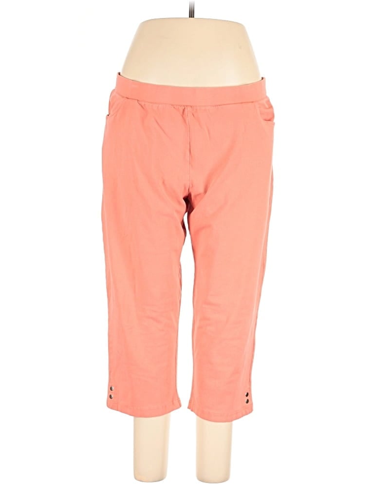 Pre-owned Weekends By Chico's Casual Pants In Orange