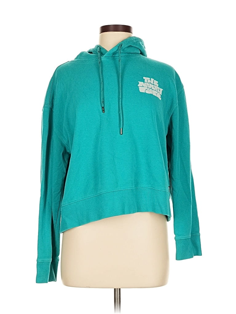 Pre-owned The North Face Pullover Hoodie In Blue