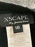 Xscape 100% Polyester Black Dress Pants Size 16 - photo 3