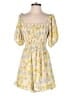 Nasty Gal Inc. 100% Polyester Yellow Romper Size 10 - photo 1