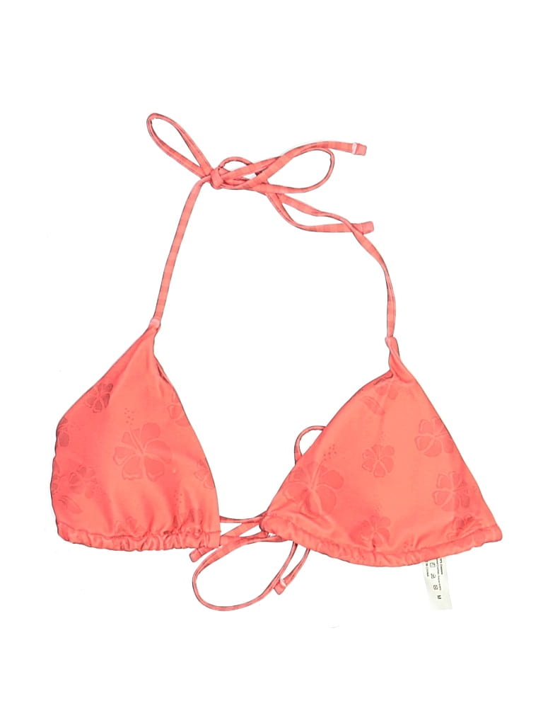 UNBRANDED Pre-owned Swimsuit Top Orange Swimwear