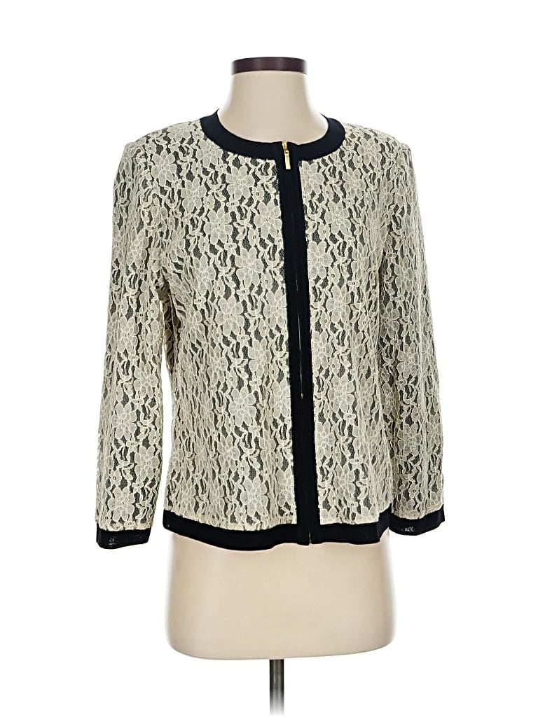 Pre-owned Misook Jacket In White