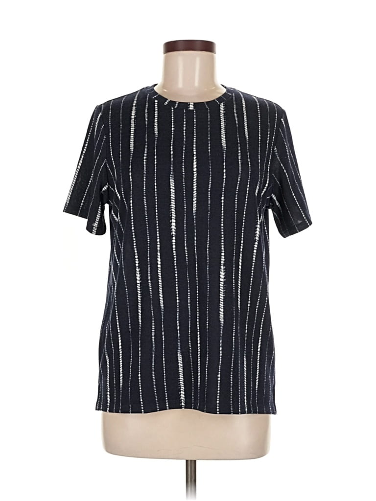 Pre-owned Banana Republic Short Sleeve T-shirt In Blue