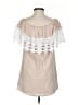 Stone Cold Fox 100% Silk Tan Casual Dress Size Sm (1) - photo 2