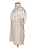 Stone Cold Fox 100% Silk Tan Casual Dress Size Sm (1) - photo 5