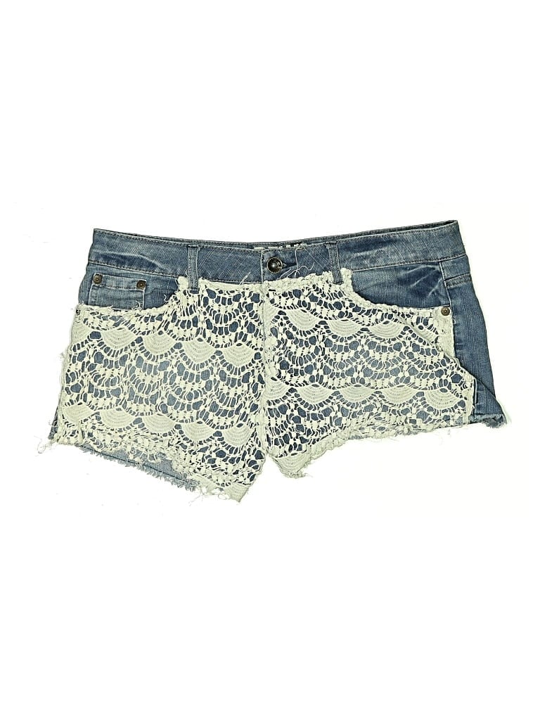 Pre-owned Rewash Shorts In Blue