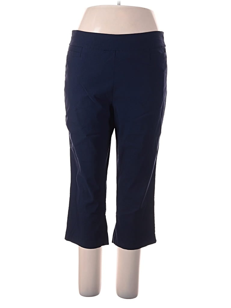 Pre-owned Kim Rogers Active Pants In Blue