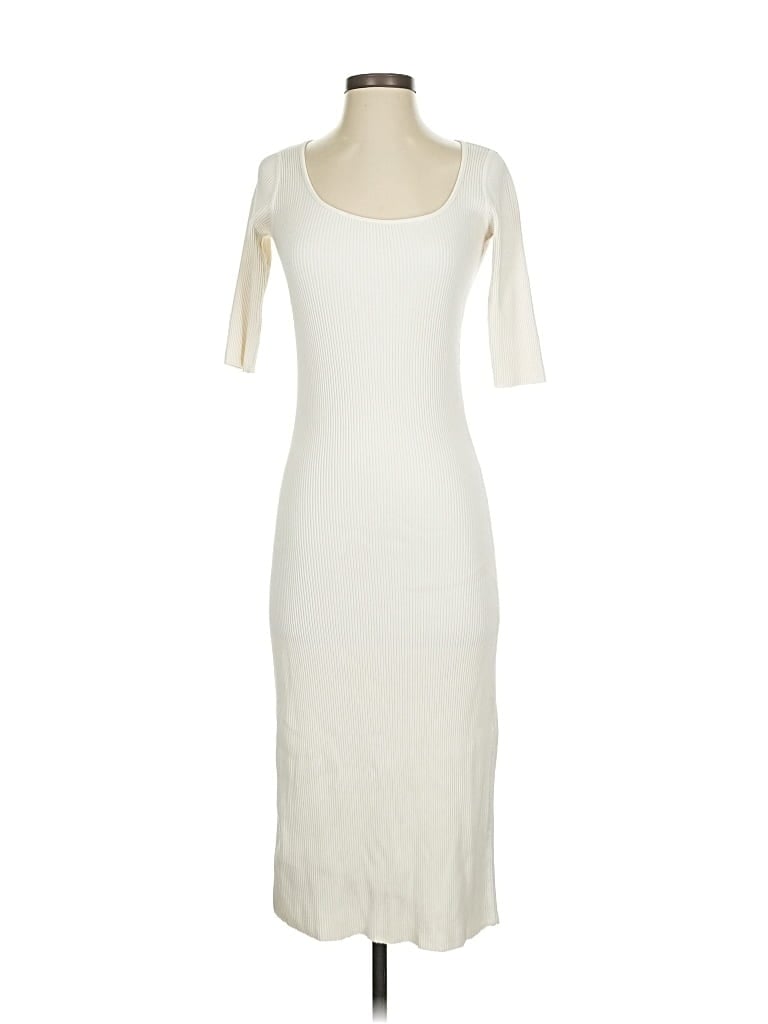 Pre-owned Vince Casual Dress In White