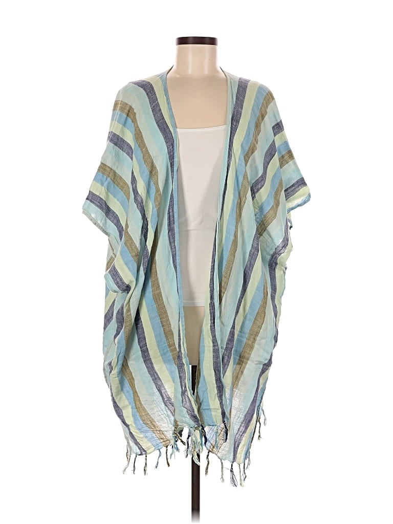 Pre-owned Aerie Kimono In Blue
