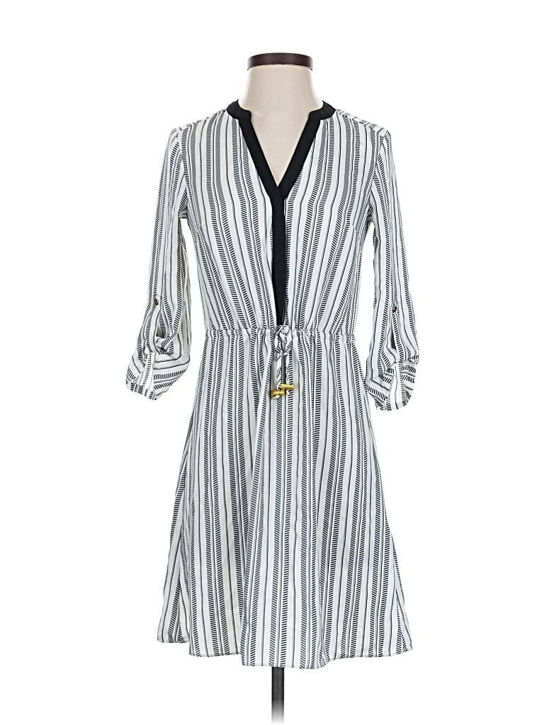 Pre-owned H&m Casual Dress In Gray