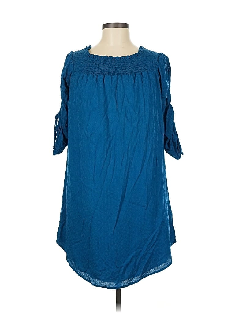 Pre-owned Amadi Casual Dress In Blue