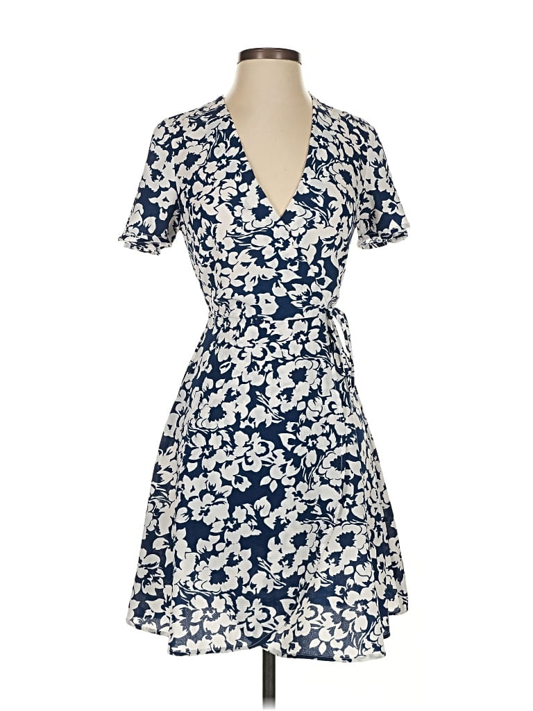 Pre-owned Monteau Casual Dress In Blue