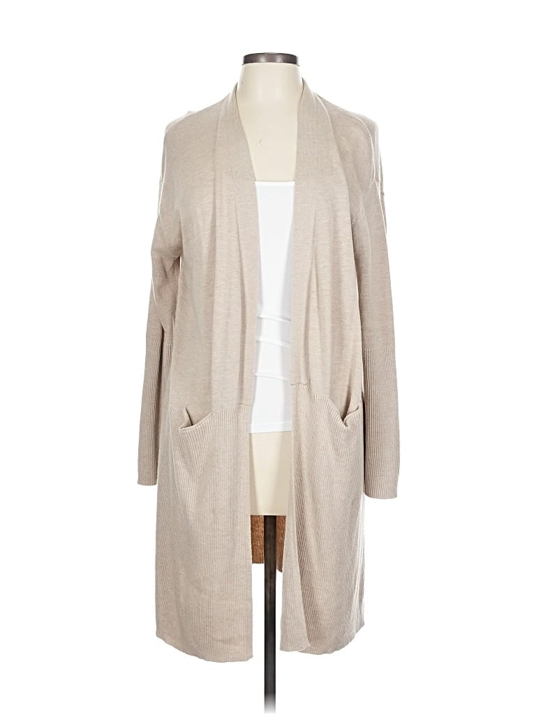 Pre-owned Splendid Cardigan Sweater In Brown