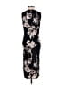 Nordstrom 100% Polyester Graphic Black Cocktail Dress Size S - photo 2