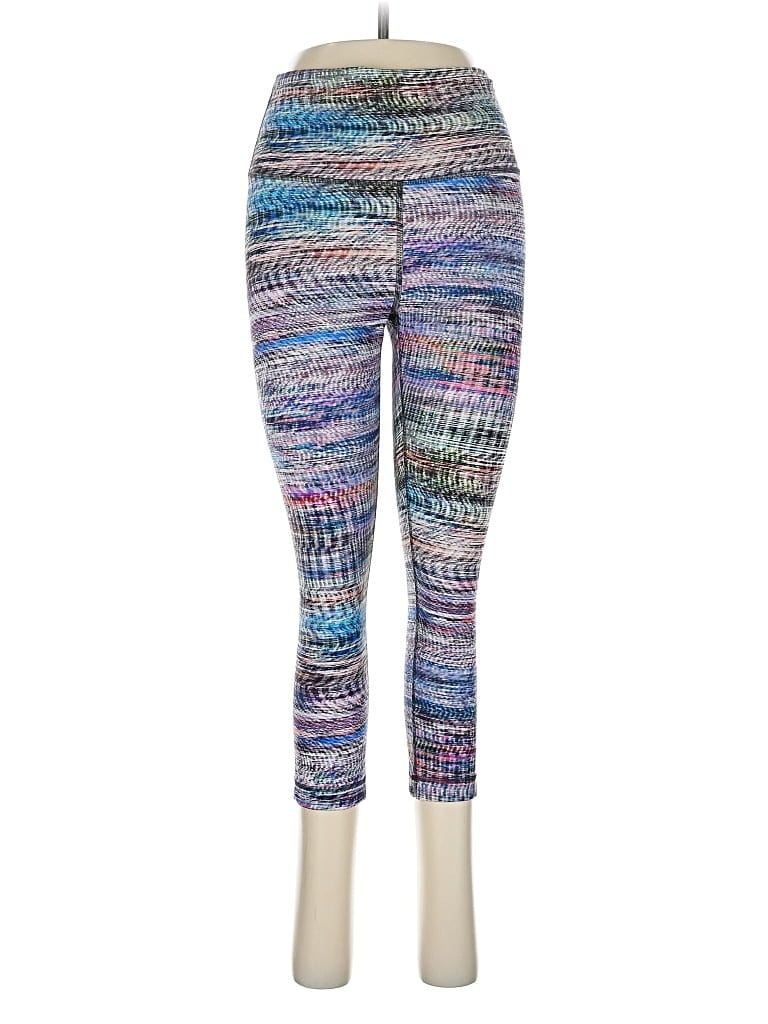 Pre-owned Lululemon Athletica Leggings In Blue