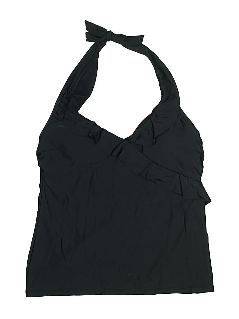 Pre-owned Apt. 9 Swimsuit Top Black Swimwear