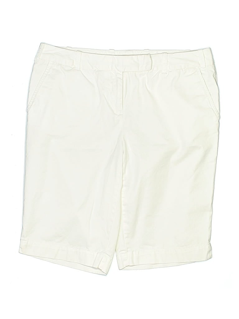 Pre-owned Tommy Hilfiger Khaki Shorts In White