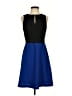 The Limited Color Block Blue Cocktail Dress Size 2 - photo 1