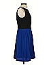The Limited Color Block Blue Cocktail Dress Size 2 - photo 4