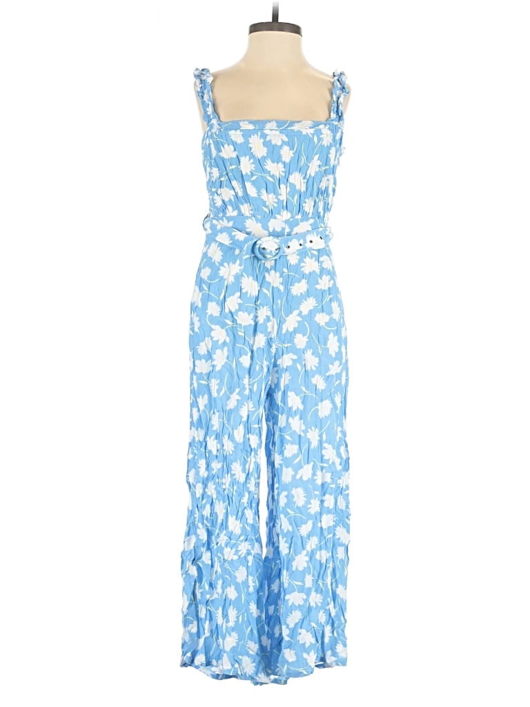 Pre-owned Faithfull The Brand Jumpsuit In Blue