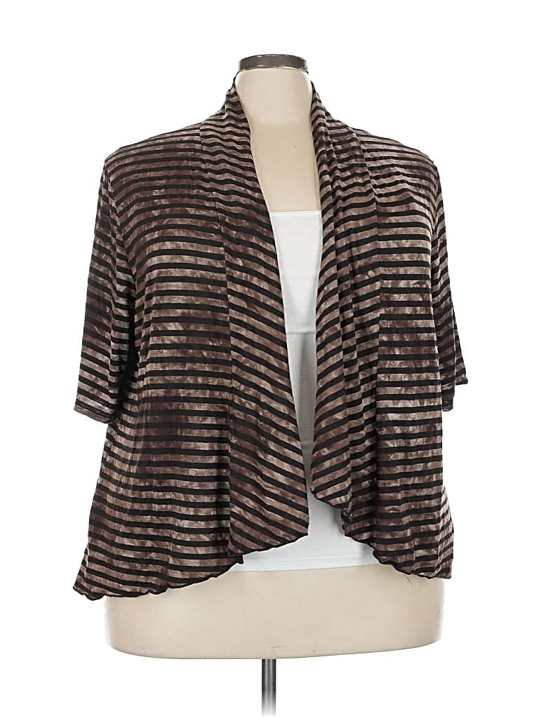 Pre-owned Cj Banks Jacket In Brown