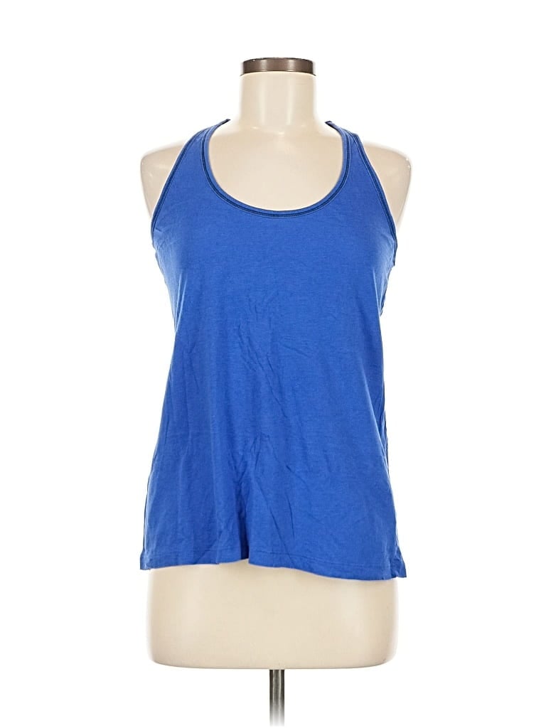 OLD NAVY Pre-owned Tank Top Blue Halter Neckline Tops