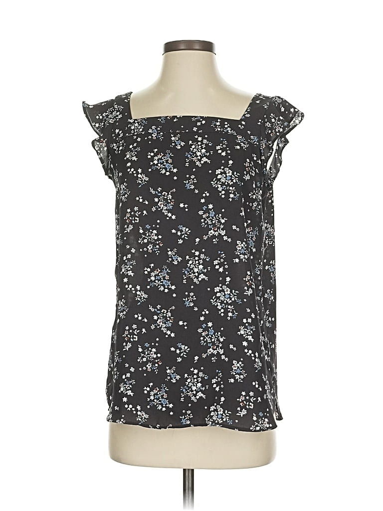 Pre-owned Ann Taylor Loft Outlet Sleeveless Blouse In Black