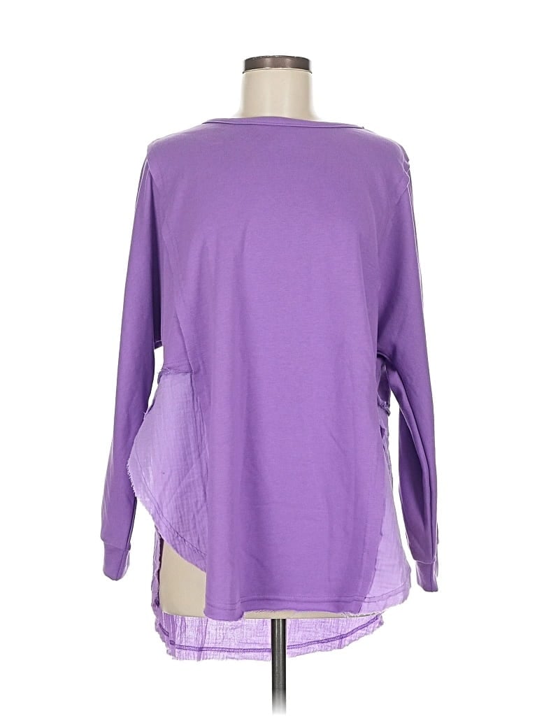 Pre-owned Assorted Brands Sweatshirt In Purple